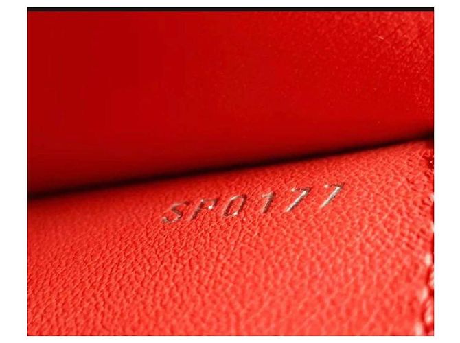 Louis Vuitton Borsa Capucines MM Rossa in Pelle Rosso - vista 5