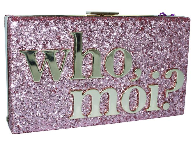 Kate Spade Glitzer "Wer, Moi?"Kupplung - vista 2