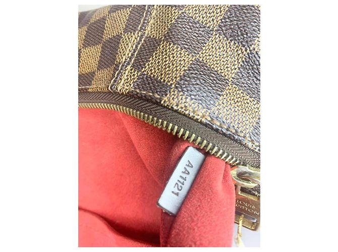Rivoli Louis Vuitton Evora MM Damier Ebene Borsa in pelle - vista 6