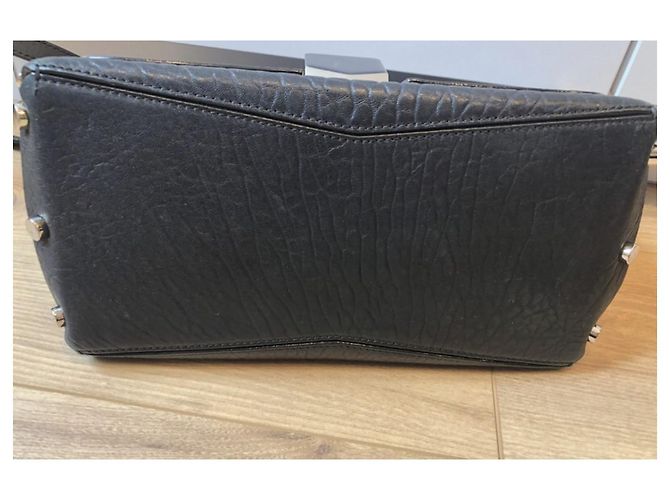 Borsa a mano Jimmy Choo Lockett in pelle nera Nero - vista 3