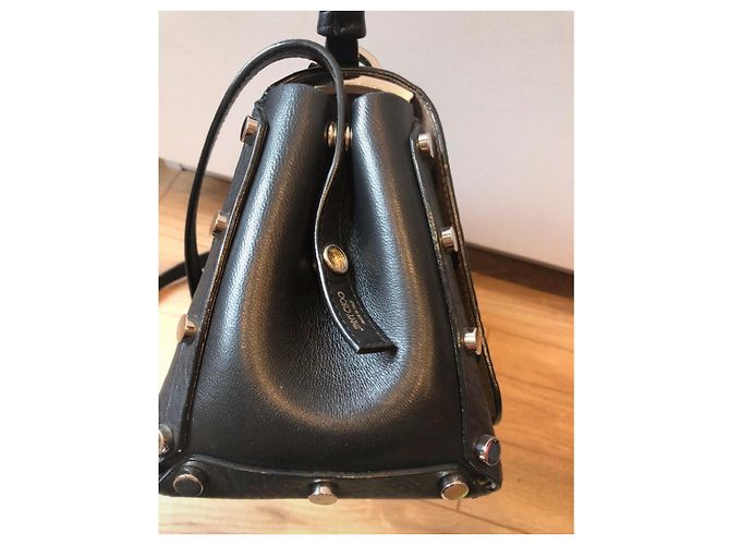 Borsa a mano Jimmy Choo Lockett in pelle nera Nero - vista 4