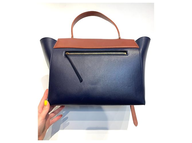 Borsa cintura Céline nera in pelle Blu - vista 2