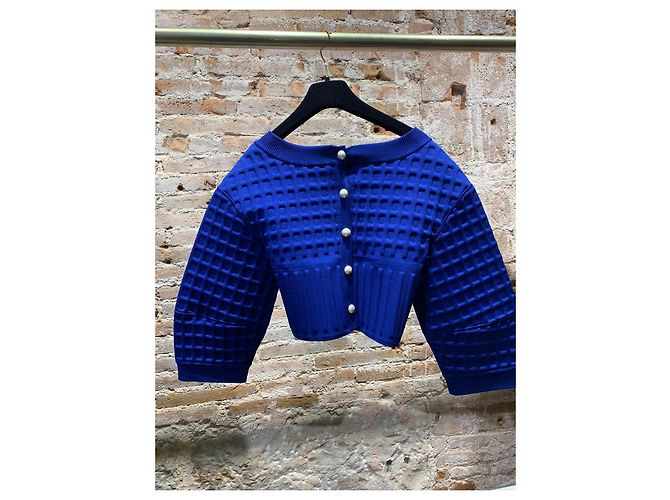 Top Chanel Azul de Viscosa - vista 3