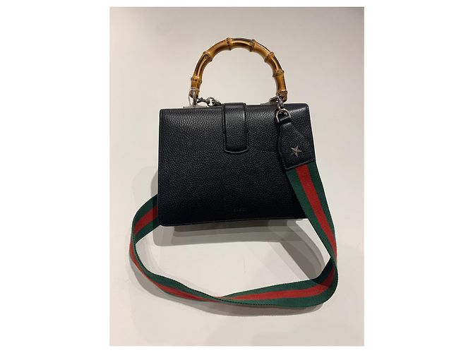 Dionysus Borsa Gucci in pelle nera Nero - vista 5