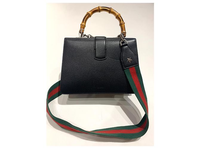 Dionysus Borsa Gucci in pelle nera Nero - vista 6