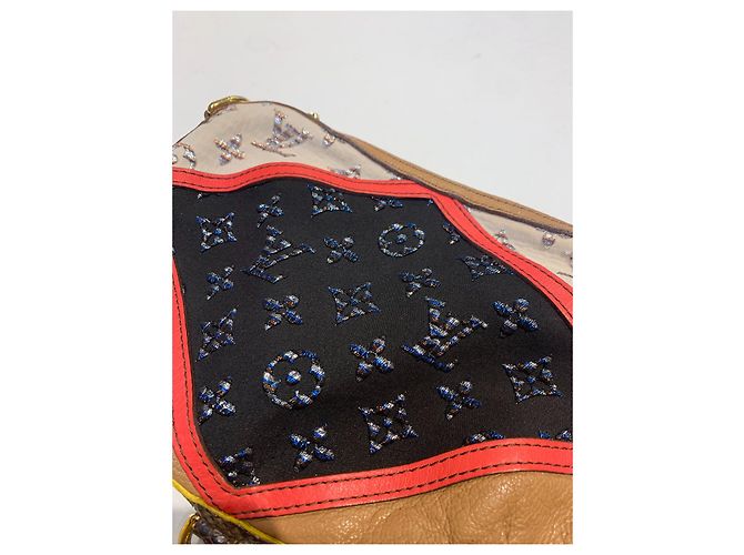 Pochette Louis Vuitton Nightbird Multicolore in Tessuto - vista 6