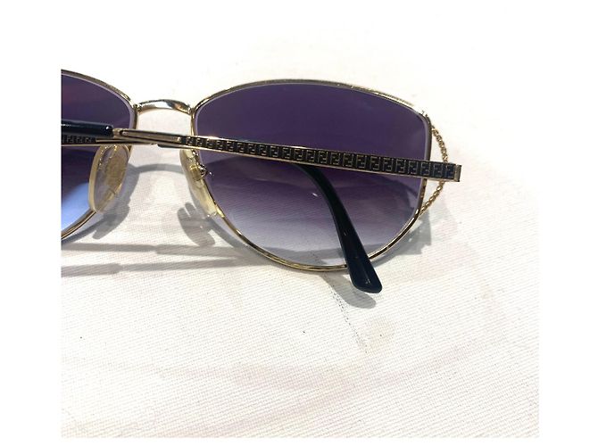 Fendi Sonnenbrille Lila Metall - Ansicht 3