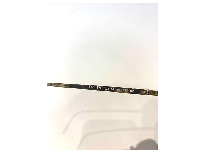 Fendi Sonnenbrille Lila Metall - Ansicht 4