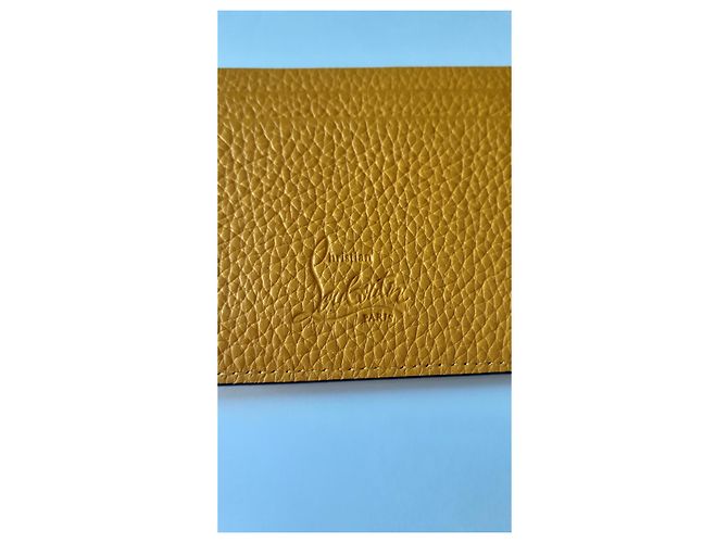 Christian Louboutin LOUBOUTIN PORTECARTES Amarillo - vista 3