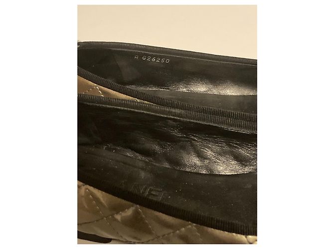 Ballerine Chanel Nero D'oro - vista 10