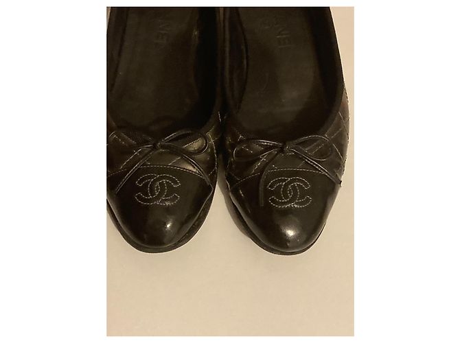Ballerine Chanel Nero D'oro - vista 9