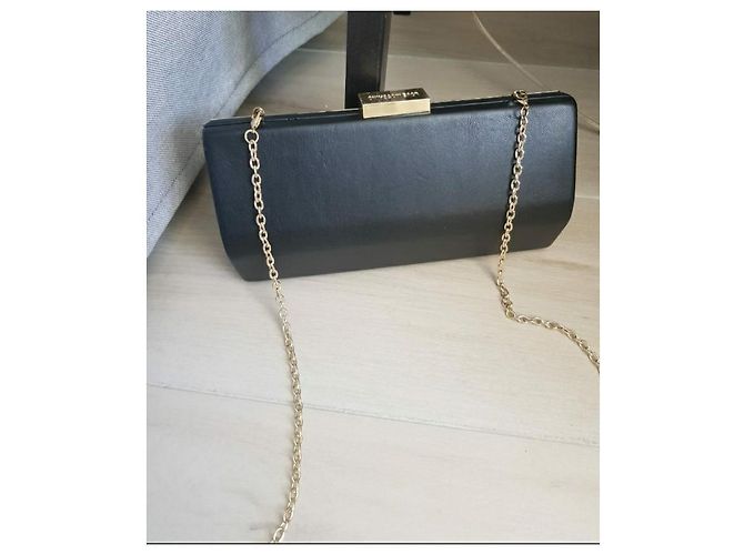 Love Moschino Moschino love borsa tracolla metallo Nero Argento - vista 11