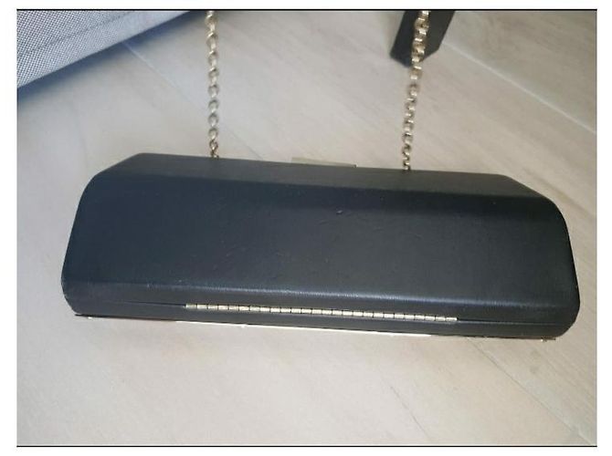 Love Moschino Moschino love borsa tracolla metallo Nero Argento - vista 12