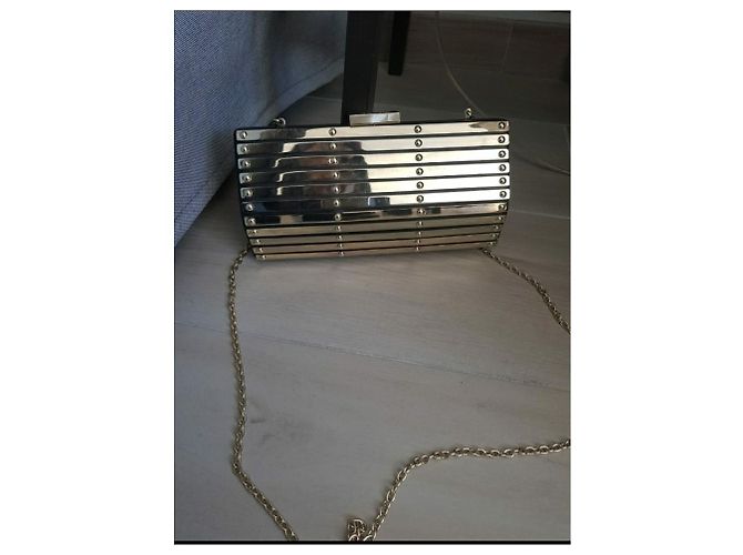 Love Moschino Moschino love borsa tracolla metallo Nero Argento - vista 6