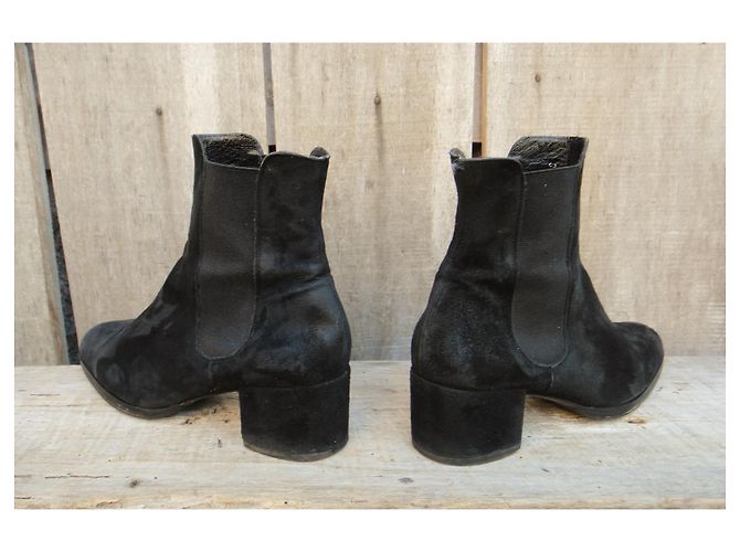 Stivaletti Chelsea Kenzo Dakota scamosciati neri 36 Nero - vista 3
