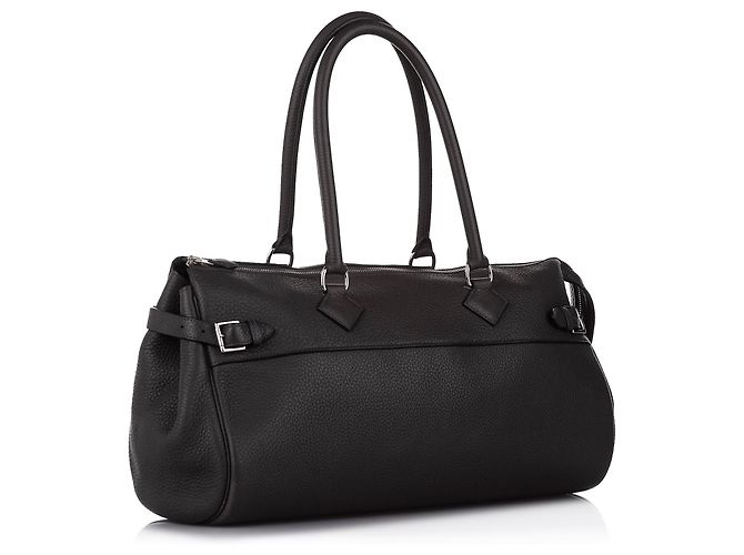 Hermès Hermes Black Clemence Atlas 42 Nero - vista 2