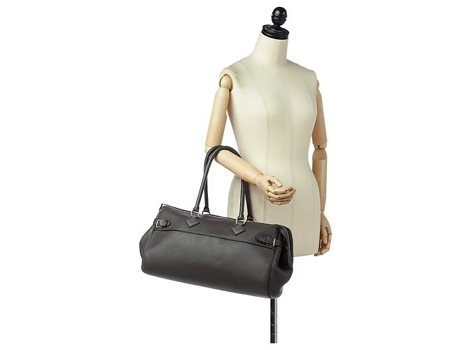 Hermès Hermes Black Clemence Atlas 42 Nero - vista 6