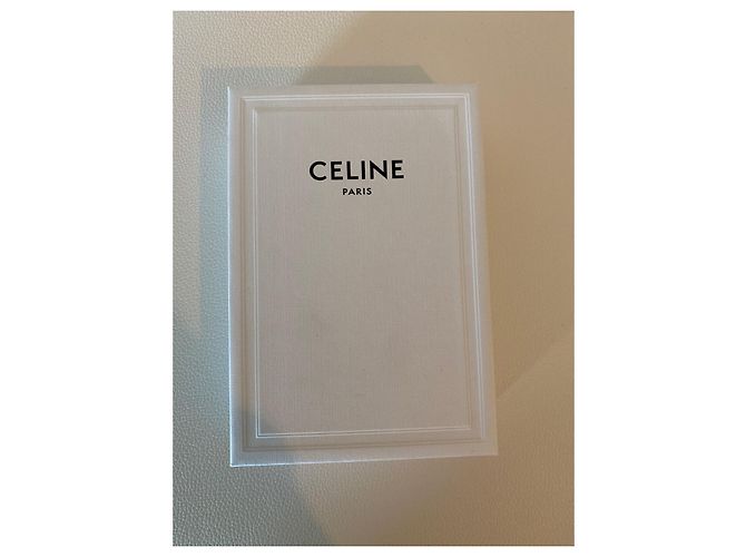 Céline Grained leather card holder Black - view 5
