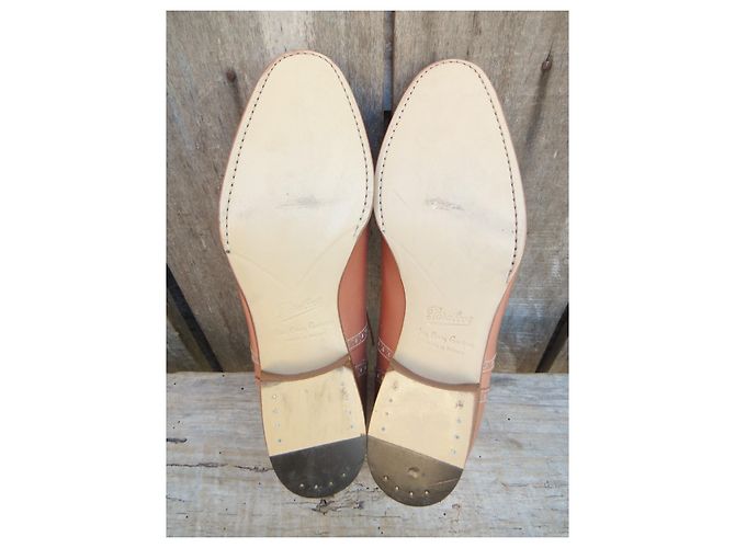 richelieu Paraboot vintage p 37,5 Nuova Condizione Marrone chiaro - vista 4