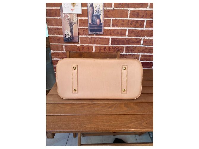Bolsa de mão Louis Vuitton Alma MM Multicor em Tecido - vista 9