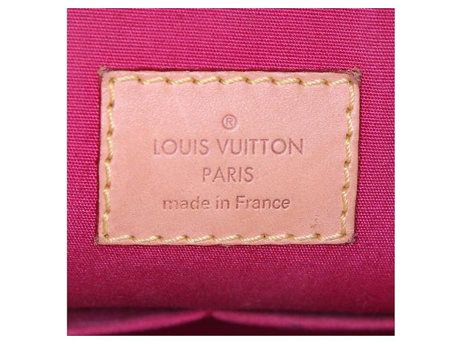 Louis Vuitton Borsa Alma in Vernice Rossa Rosso - vista 2