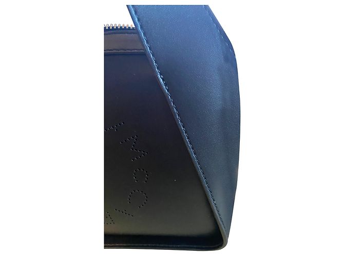 Stella Mc Cartney Borsa a mano Tote piccola in eco nylon nero - vista 2