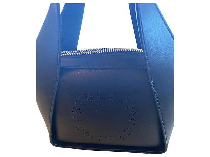 Stella Mc Cartney Borsa a mano Tote piccola in eco nylon nero - vista 3