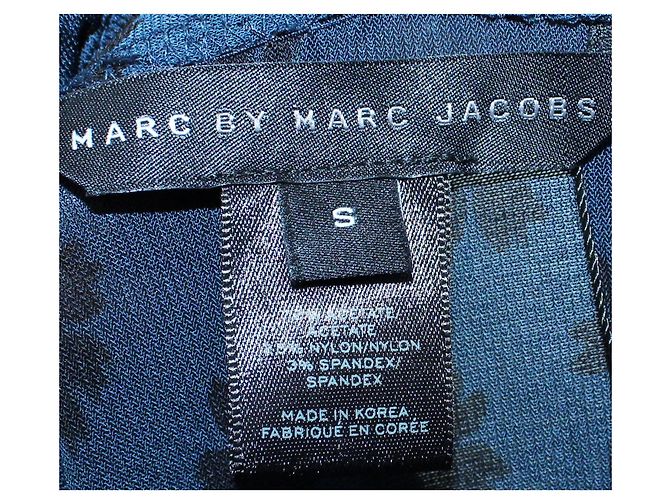 Marc by Marc Jacobs Vestido midi estampado floral azul marinho - vista 6