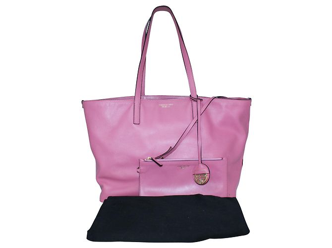 Shanghai Tang Hellrosa Ost-West-Tasche Pink - Ansicht 11