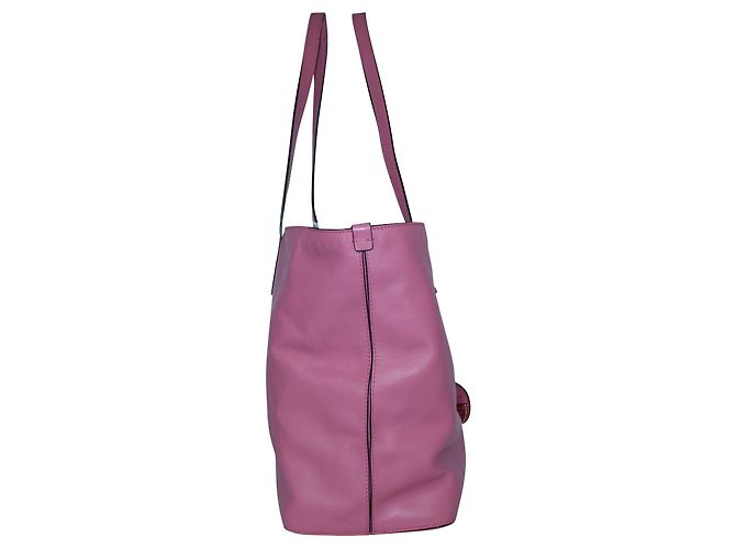 Shanghai Tang Hellrosa Ost-West-Tasche Pink - Ansicht 4