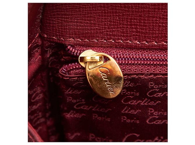 Cartier Red Must de Cartier Lederrucksack - Ansicht 8