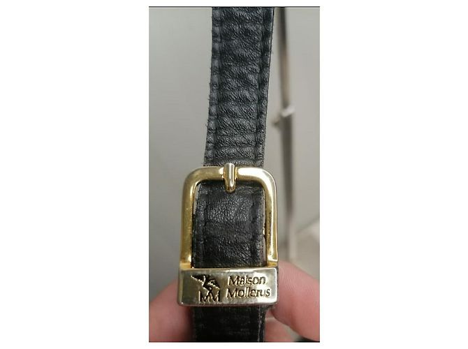 Autre Marque Mollerus borsa tracolla righe Nero - vista 13