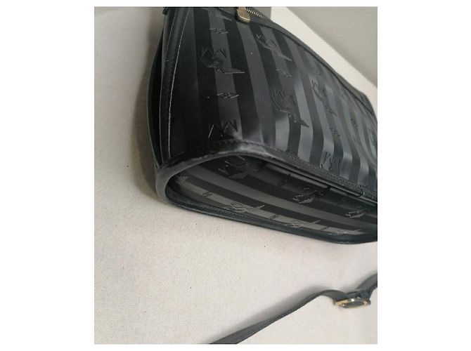 Autre Marque Mollerus borsa tracolla righe Nero - vista 14