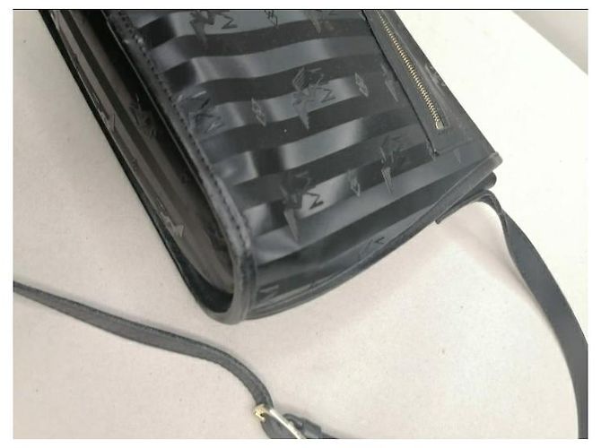 Autre Marque Mollerus borsa tracolla righe Nero - vista 15