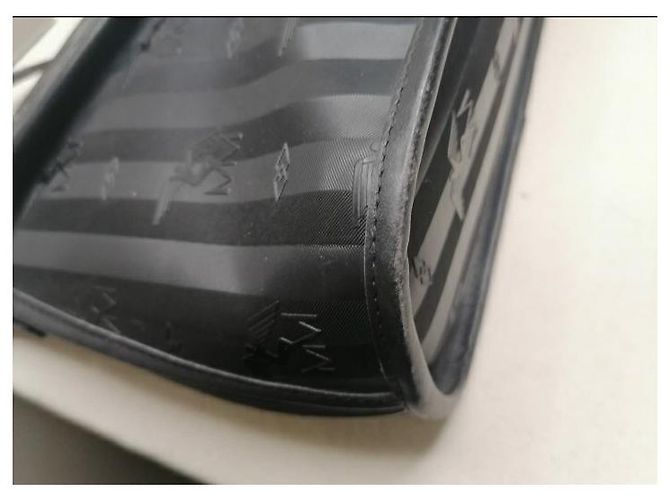 Autre Marque Mollerus borsa tracolla righe Nero - vista 17