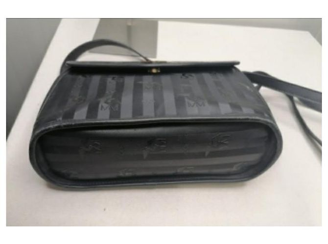 Autre Marque Mollerus borsa tracolla righe Nero - vista 18