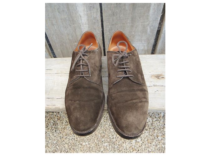 Hermès p derbies 38 Dunkelbraun - Ansicht 4