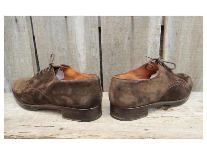 Hermès p derbies 38 Dunkelbraun - Ansicht 5