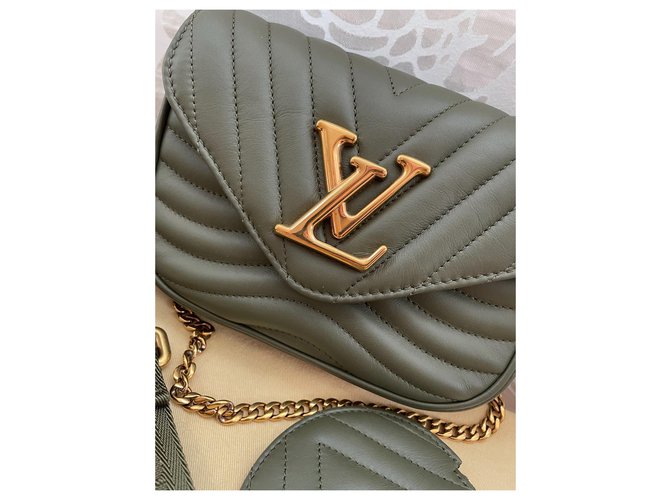 Louis Vuitton Multipochette new wave Verde oliva - vista 7