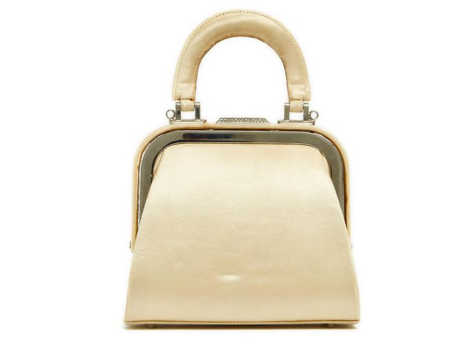 Dior MINI CLASP SATIN BEIGE - Ansicht 3
