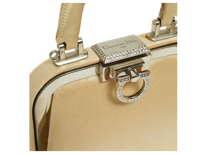 Dior MINI CLASP SATIN BEIGE - Ansicht 5