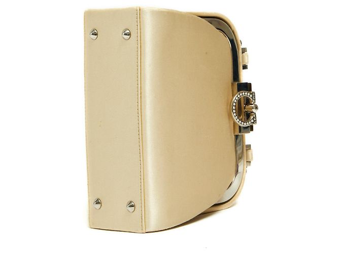Dior MINI CLASP SATIN BEIGE - Ansicht 9