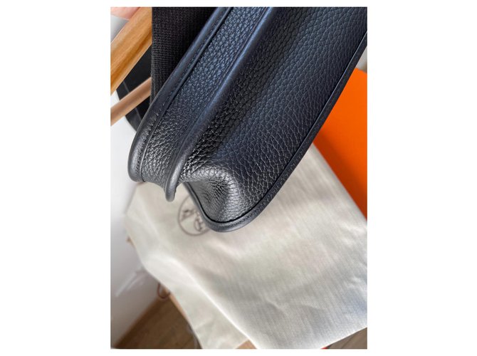 Hermès Evelyne 29 Nero Argento - vista 11
