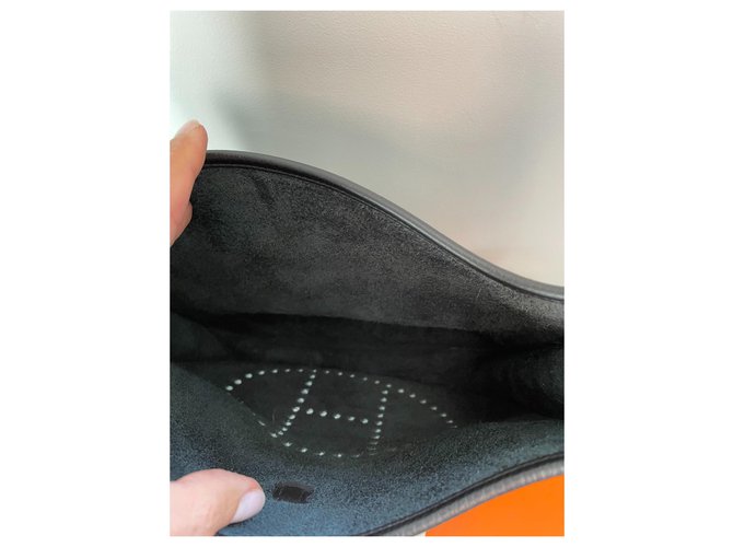 Hermès Evelyne 29 Nero Argento - vista 6