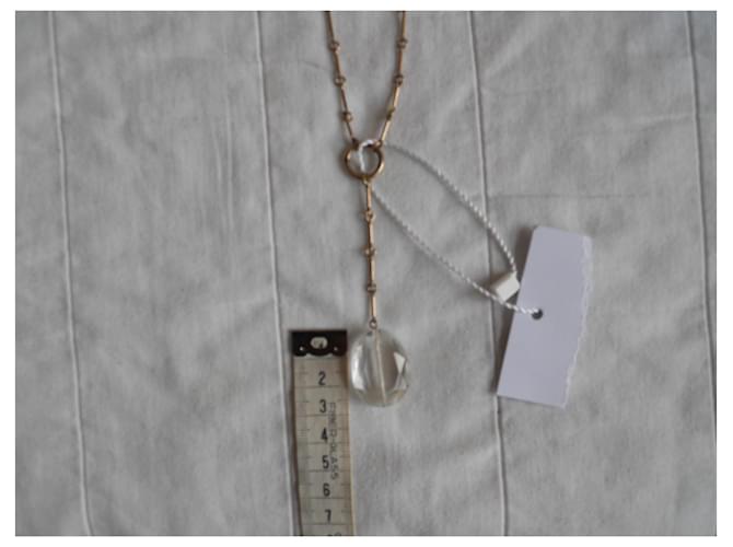 Collana lunga in metallo Max Mara Studio Bronzo - vista 7