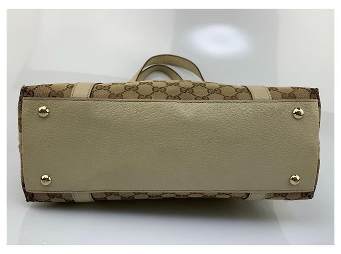 Ophidia Borsa Gucci in pelle nera e beige Nero - vista 10