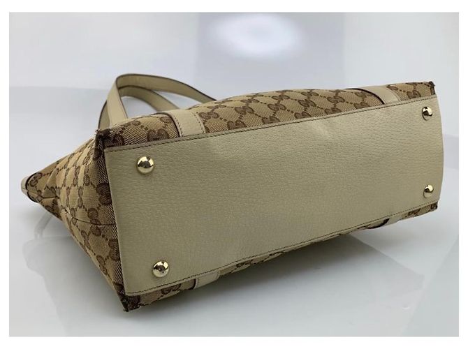 Ophidia Borsa Gucci in pelle nera e beige Nero - vista 11