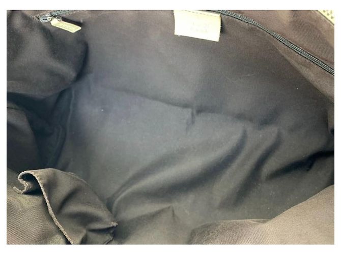 Ophidia Borsa Gucci in pelle nera e beige Nero - vista 16