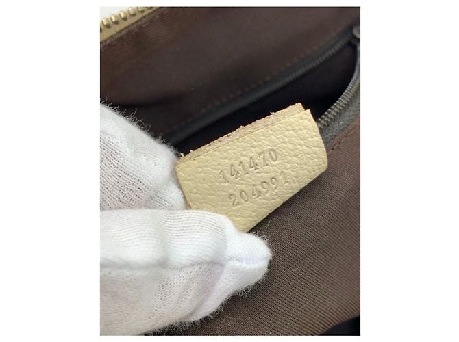 Ophidia Borsa Gucci in pelle nera e beige Nero - vista 19
