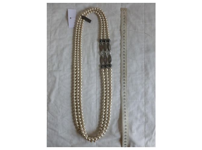 Weekend Max Mara Collana lunga di perle finte MAX MARA WEEKEND - vista 5